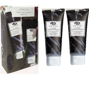 Origins Black Exfoliant & Scrub Set